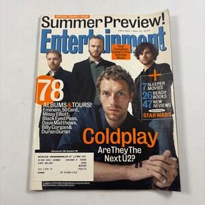Entertainment Weekly May 27 2005 Coldplay Summer Preview Magazine #821/822